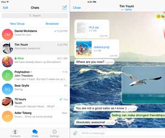 Download Telegram for free for iPhone
